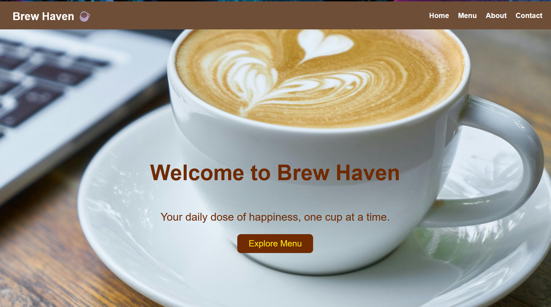 Coffee Website